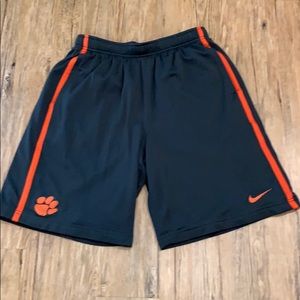 CLEMSON Nike Dri-Fit Shorts Size L